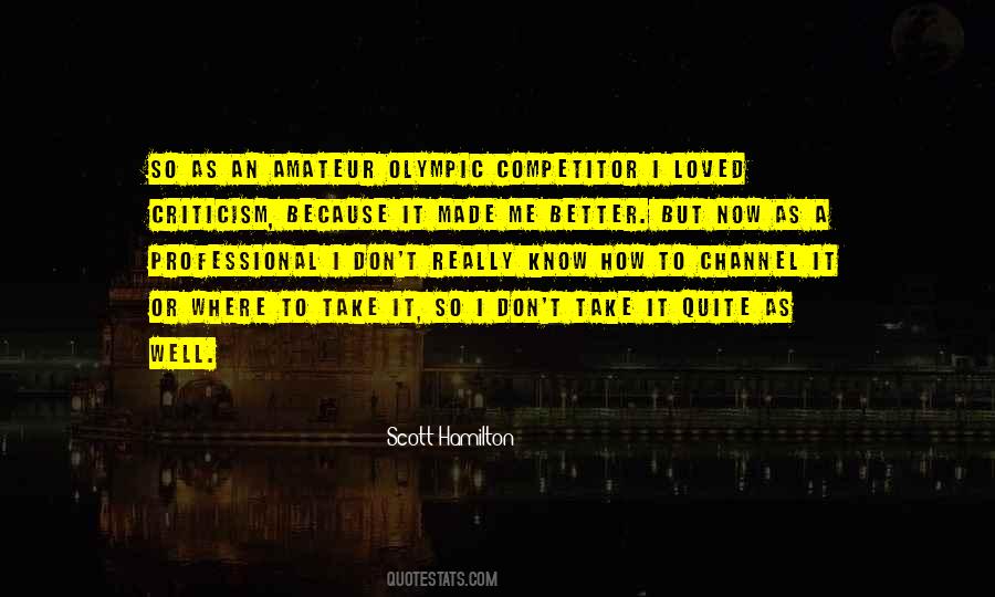 Scott Hamilton Quotes #541746