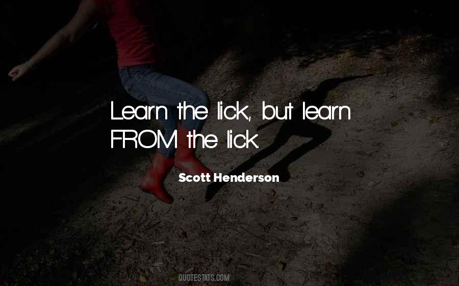 Scott Henderson Quotes #759808 Scott Henderson Quotes #759808