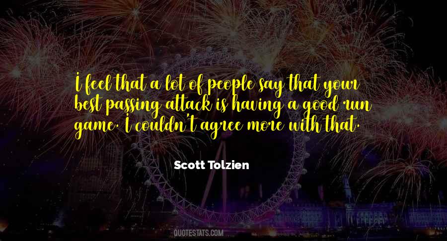 Scott Tolzien Quotes #1774598