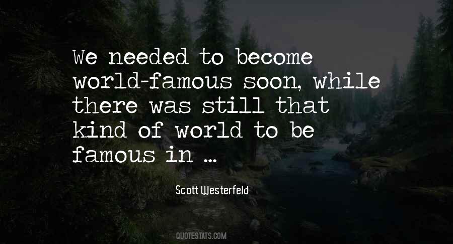 Scott Westerfeld Quotes #227031