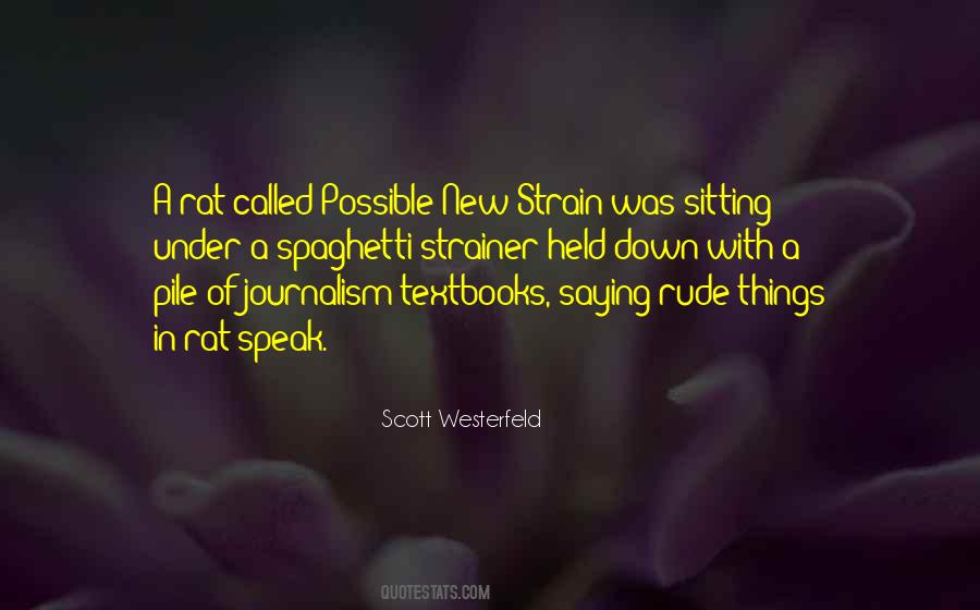 Scott Westerfeld Quotes #605122