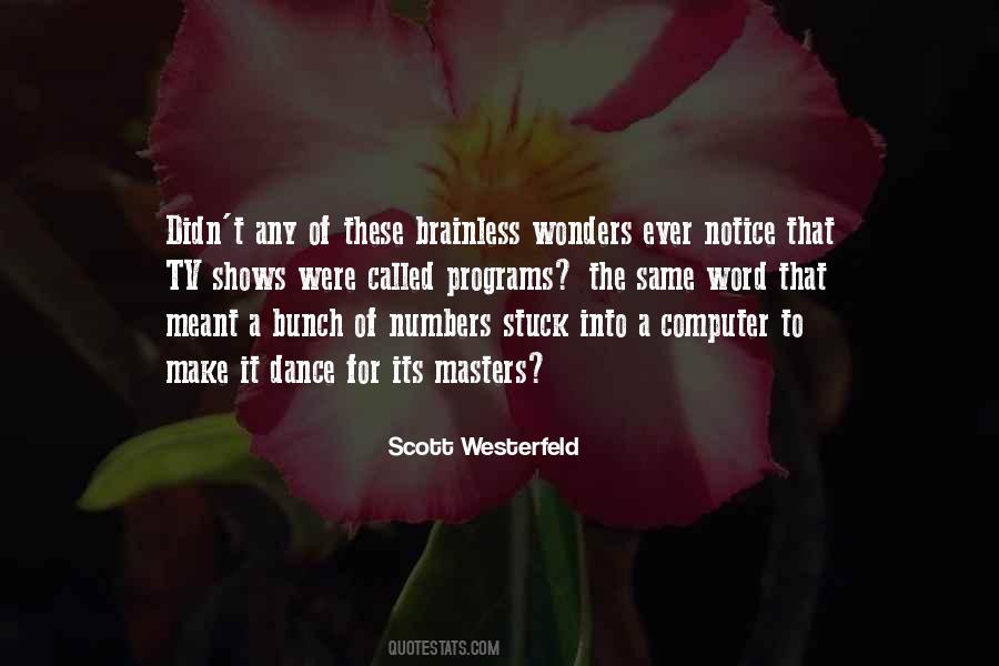 Scott Westerfeld Quotes #915105