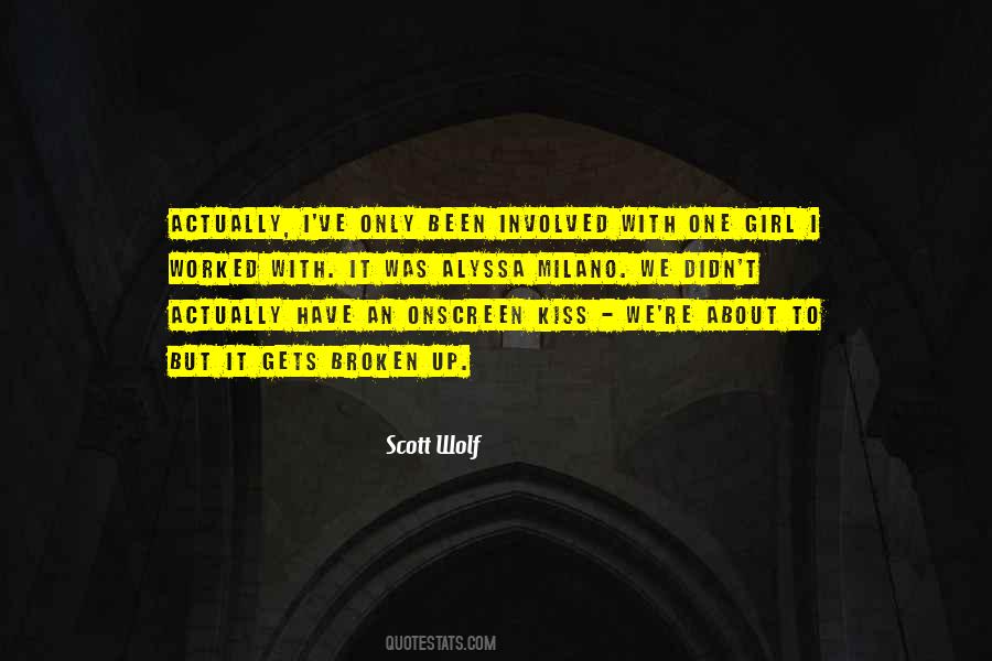 Scott Wolf Quotes #781599