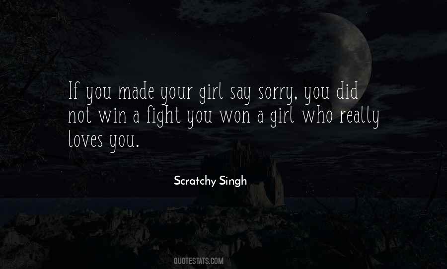 Scratchy Singh Quotes #1520353