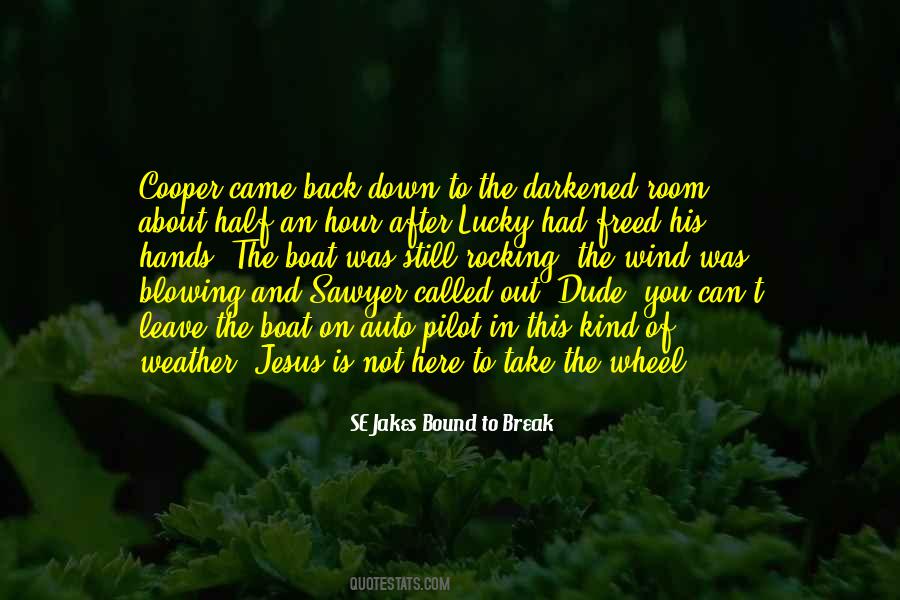 SE Jakes Bound To Break Quotes #1523434 SE Jakes Bound To Break Quotes #1523434