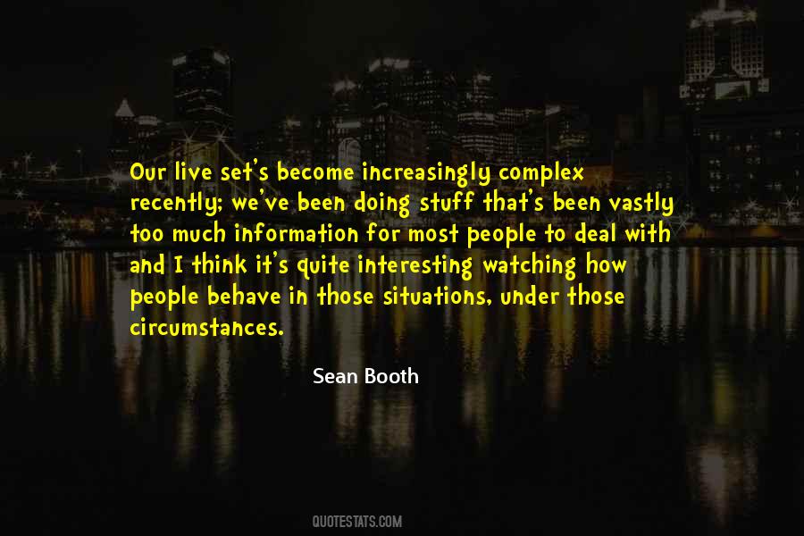 Sean Booth Quotes #681349