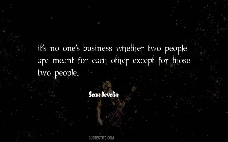 Sean Develin Quotes #1098737 Sean Develin Quotes #1098737