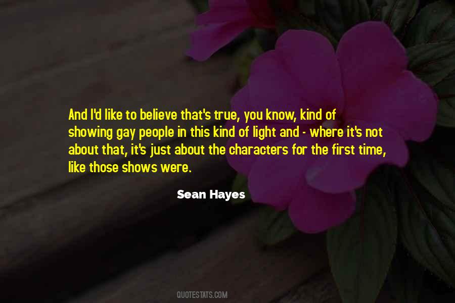 Sean Hayes Quotes #1044964