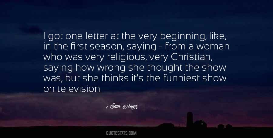 Sean Hayes Quotes #205355