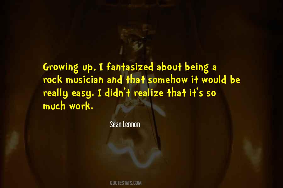 Sean Lennon Quotes #1476397