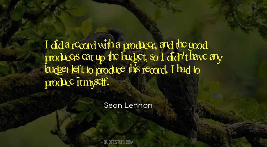 Sean Lennon Quotes #344027