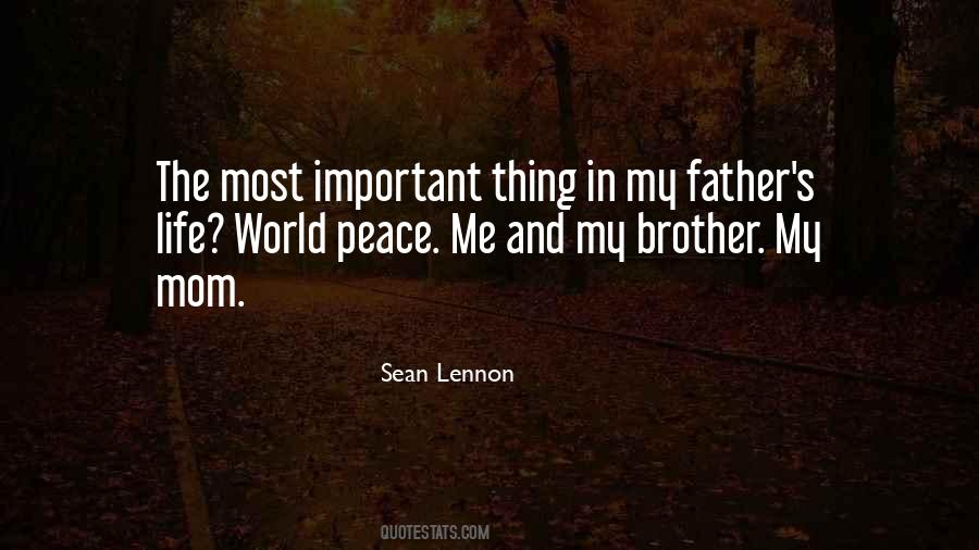 Sean Lennon Quotes #603520