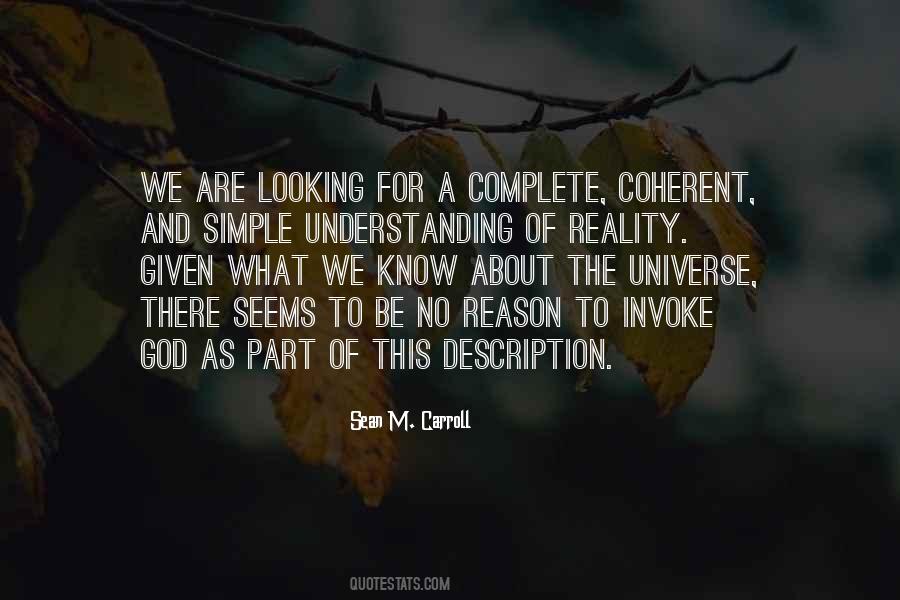 Sean M. Carroll Quotes #391133