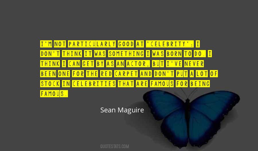 Sean Maguire Quotes #1802163