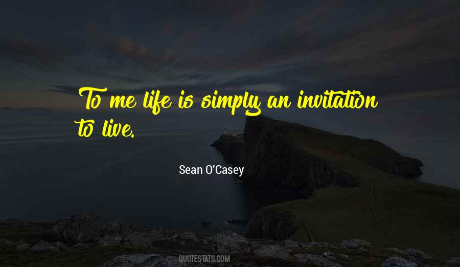 Sean O'Casey Quotes #701256