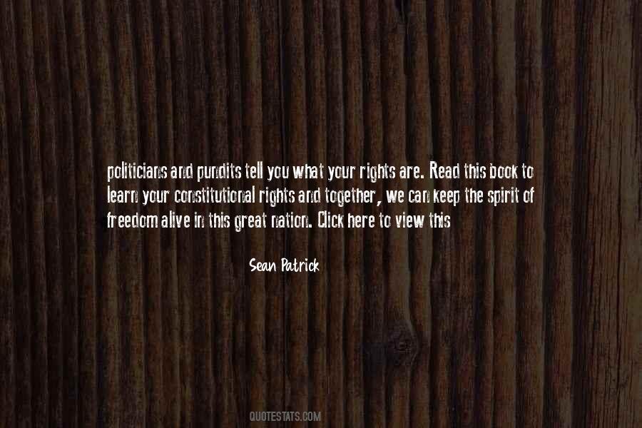 Sean Patrick Quotes #292259