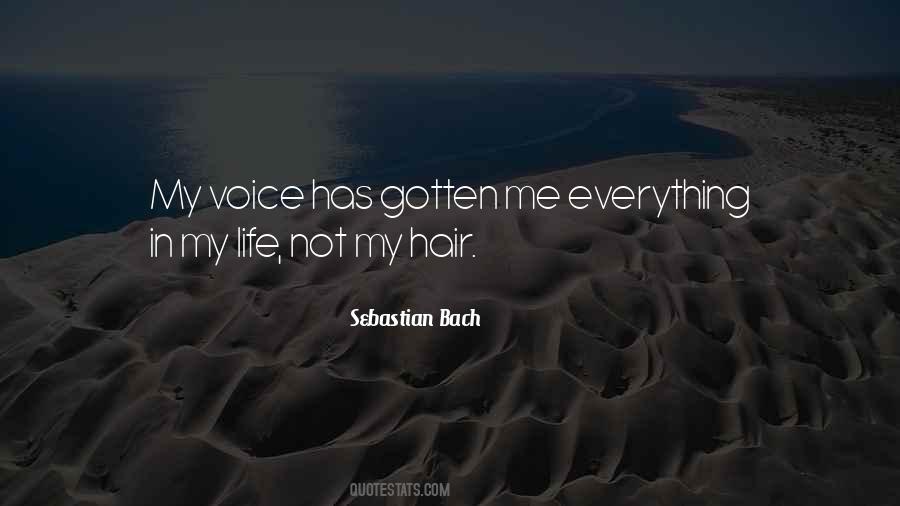 Sebastian Bach Quotes #283646