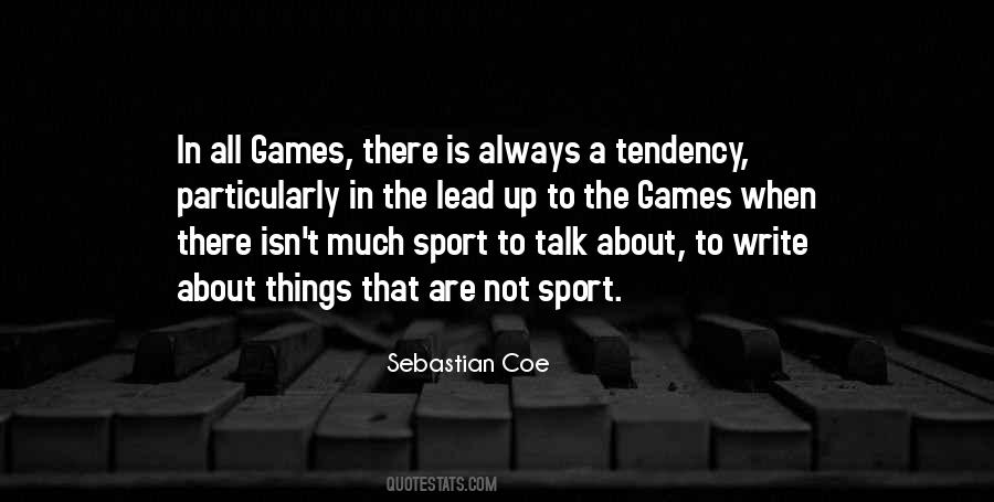 Sebastian Coe Quotes #1016192