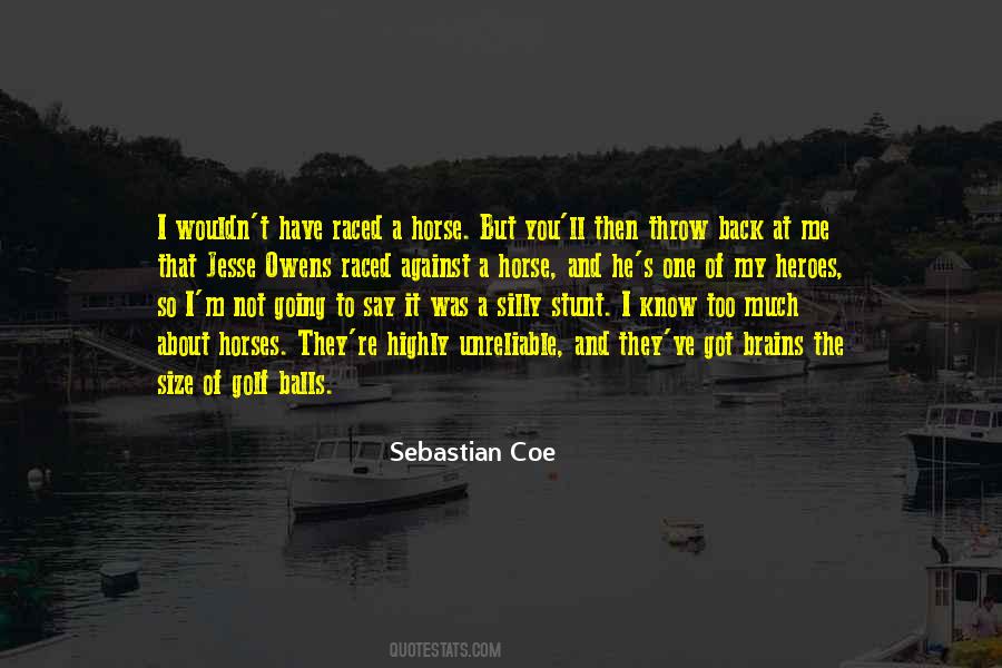 Sebastian Coe Quotes #1592029