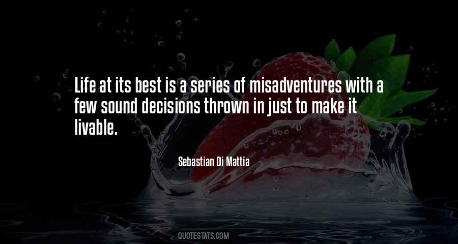 Sebastian Di Mattia Quotes #419825 Sebastian Di Mattia Quotes #419825