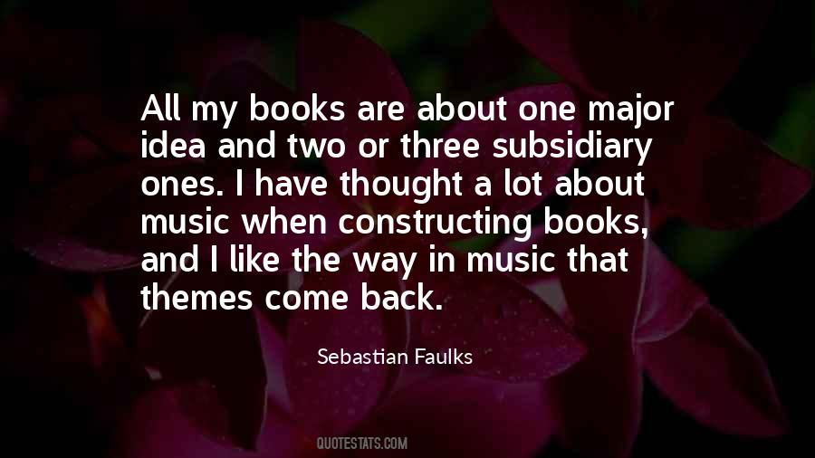 Sebastian Faulks Quotes #136967
