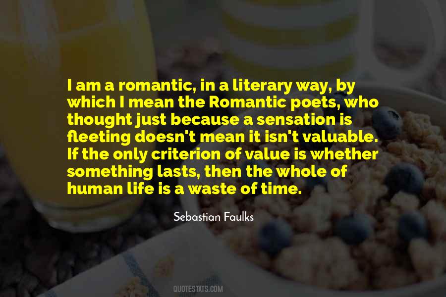 Sebastian Faulks Quotes #790146