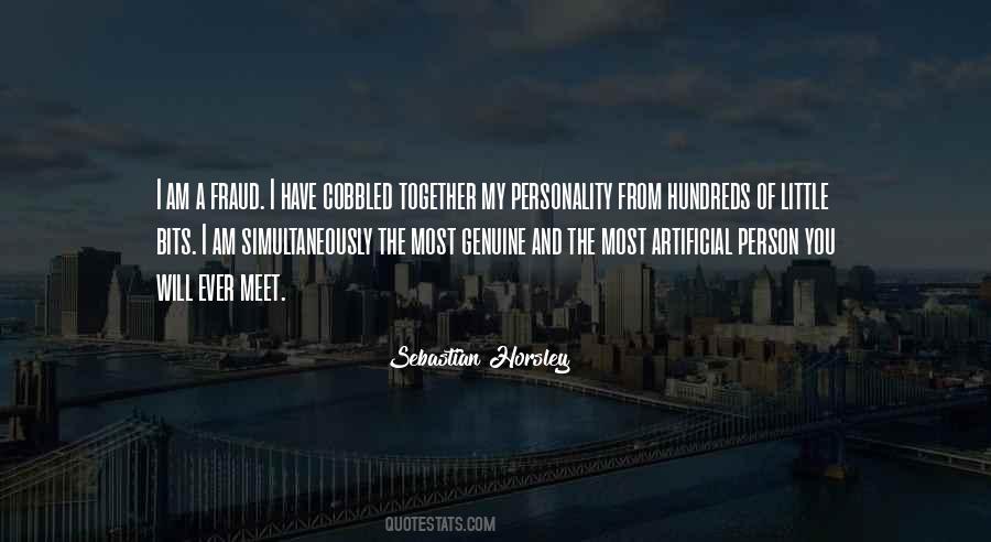 Sebastian Horsley Quotes #230793