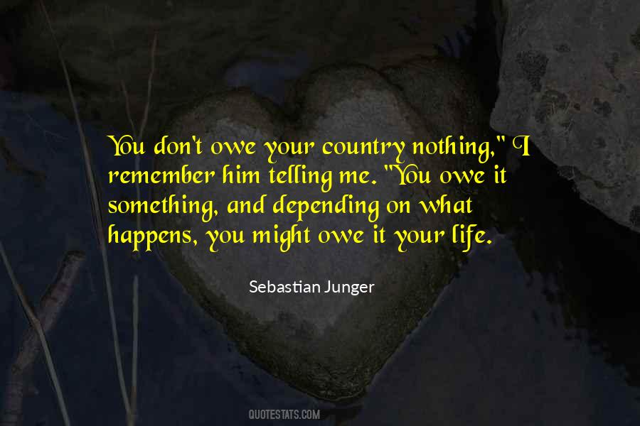 Sebastian Junger Quotes #1256801