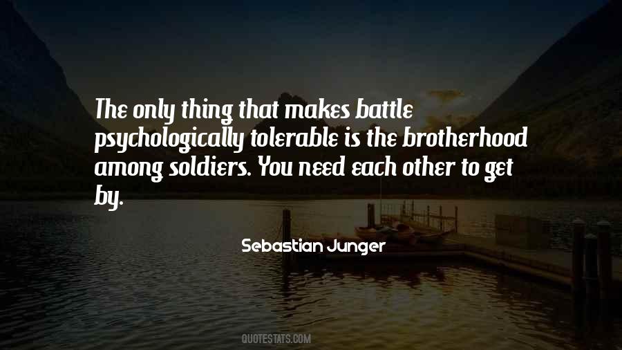 Sebastian Junger Quotes #1851682