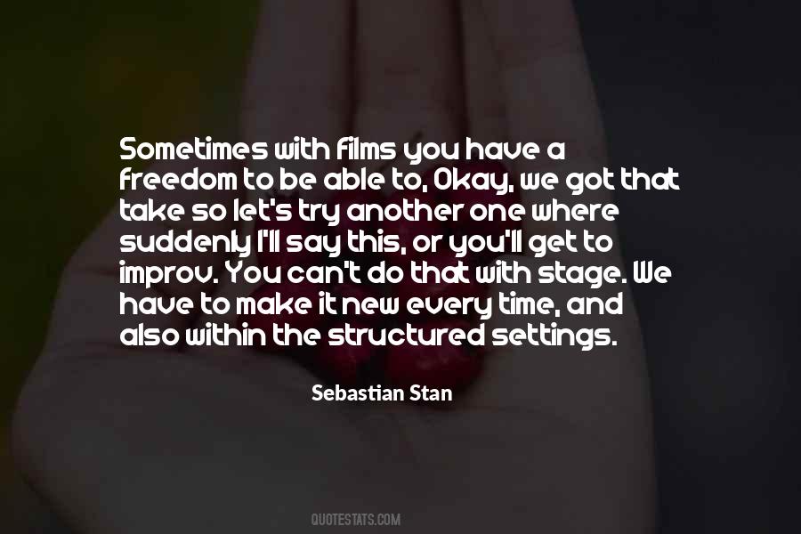 Sebastian Stan Quotes #1041619