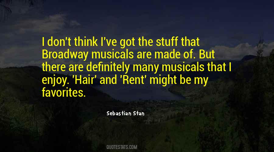Sebastian Stan Quotes #46358