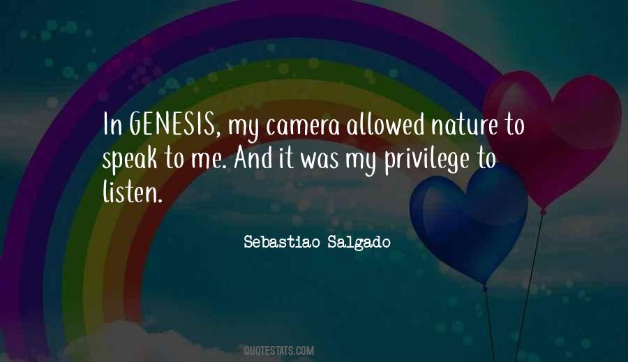 Sebastiao Salgado Quotes #1071516