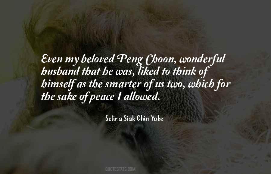 Selina Siak Chin Yoke Quotes #128200