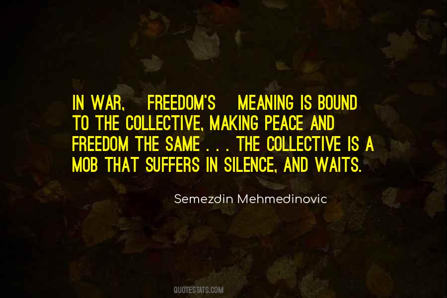 Semezdin Mehmedinovic Quotes #1684338