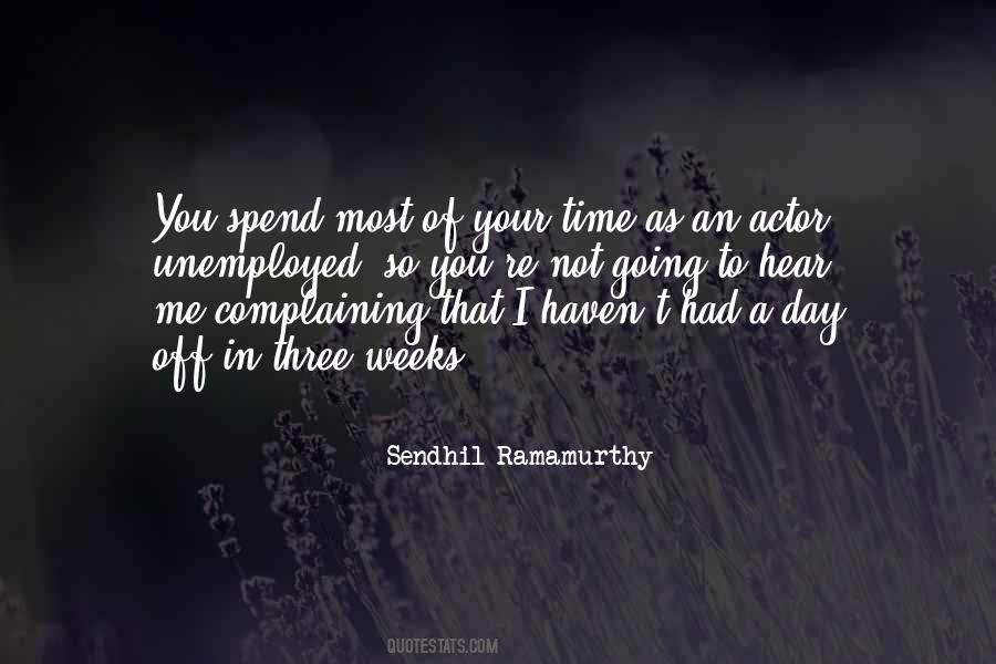 Sendhil Ramamurthy Quotes #420799