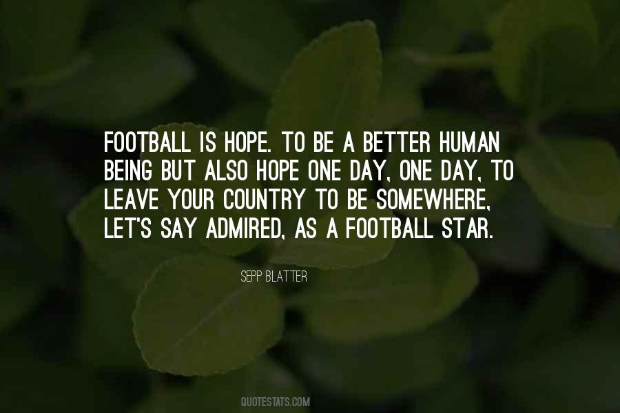 Sepp Blatter Quotes #1020562