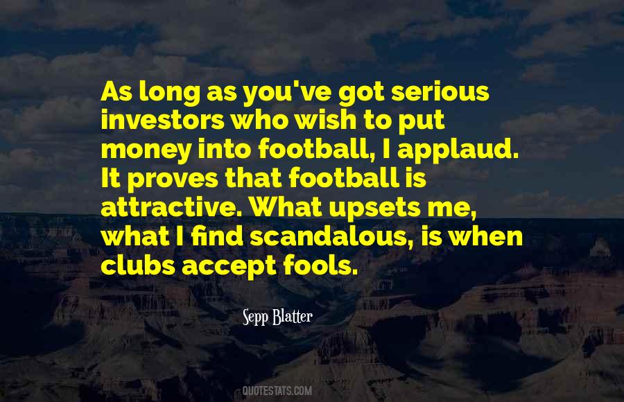 Sepp Blatter Quotes #396013