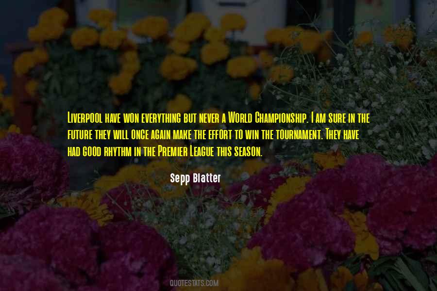 Sepp Blatter Quotes #651237
