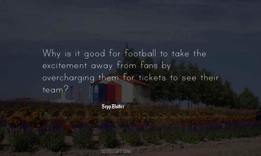 Sepp Blatter Quotes #807102