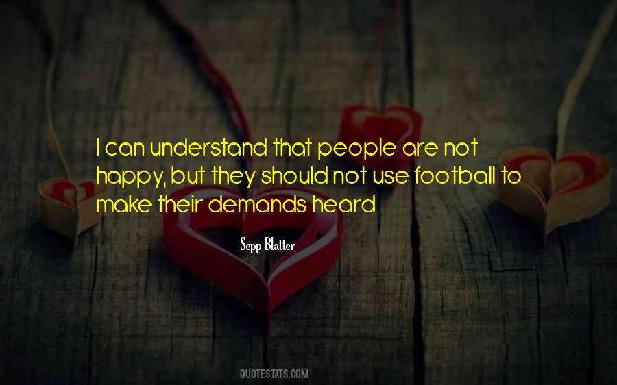 Sepp Blatter Quotes #955741