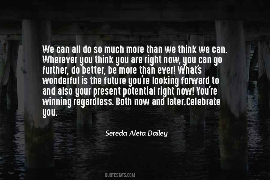 Sereda Aleta Dailey Quotes #907468