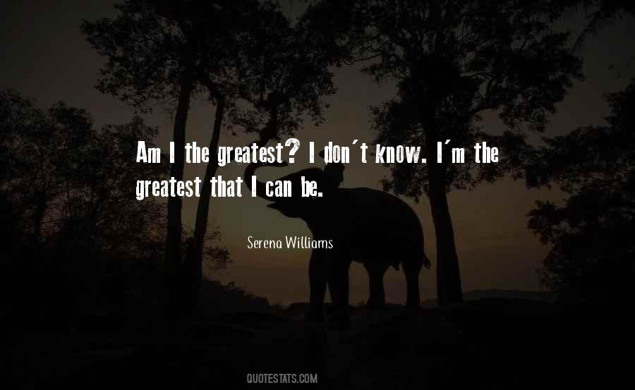 Serena Williams Quotes #1231331