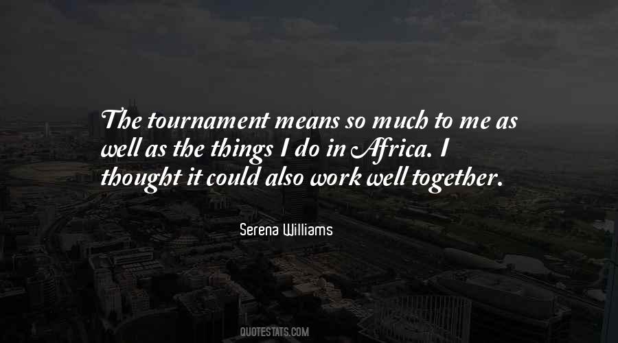 Serena Williams Quotes #921333