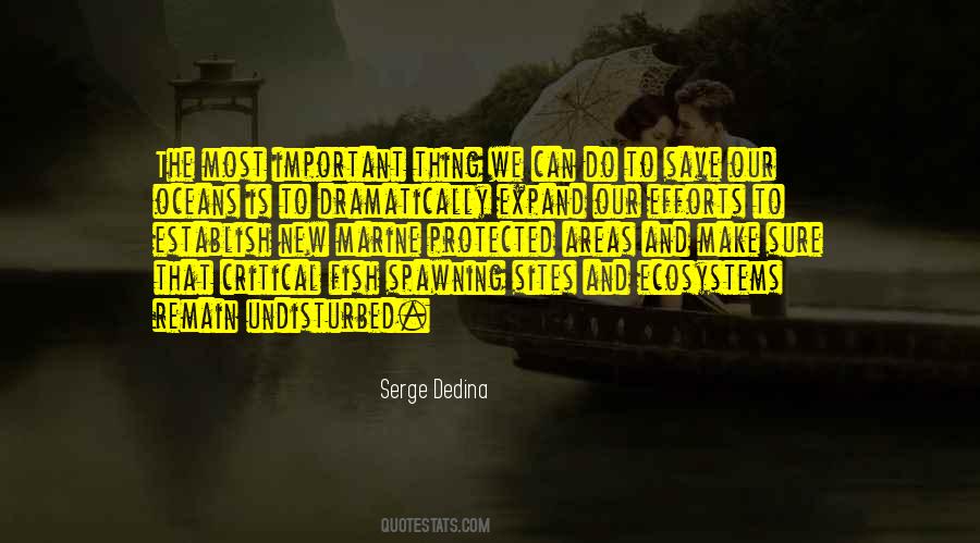 Serge Dedina Quotes #1630242