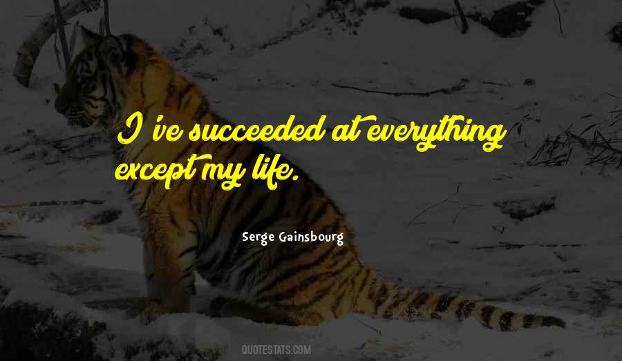 Serge Gainsbourg Quotes #1140617