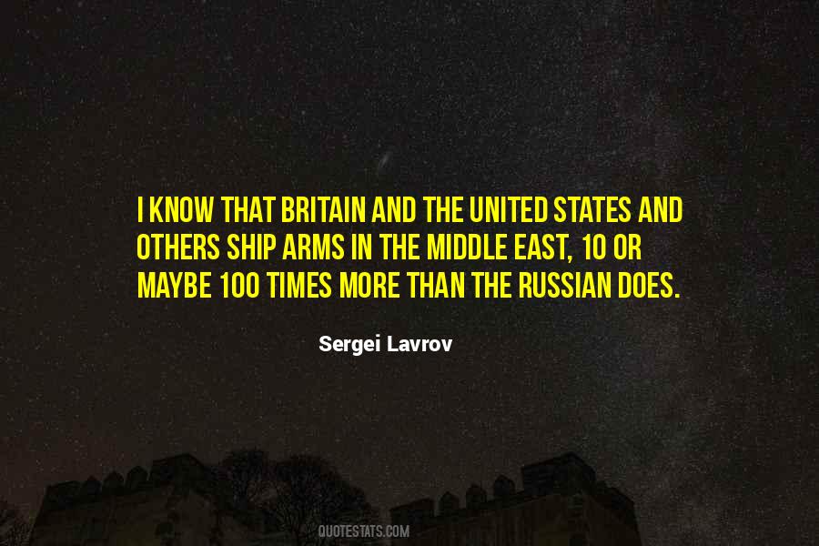 Sergei Lavrov Quotes #1074909