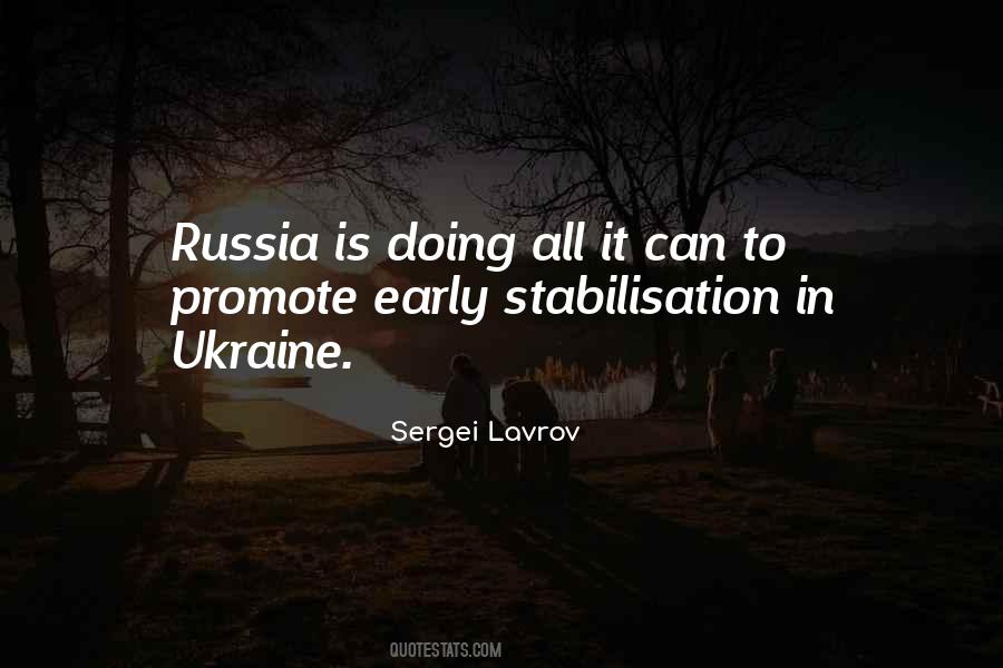 Sergei Lavrov Quotes #1196460