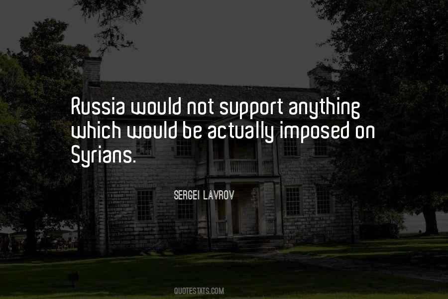 Sergei Lavrov Quotes #1316190