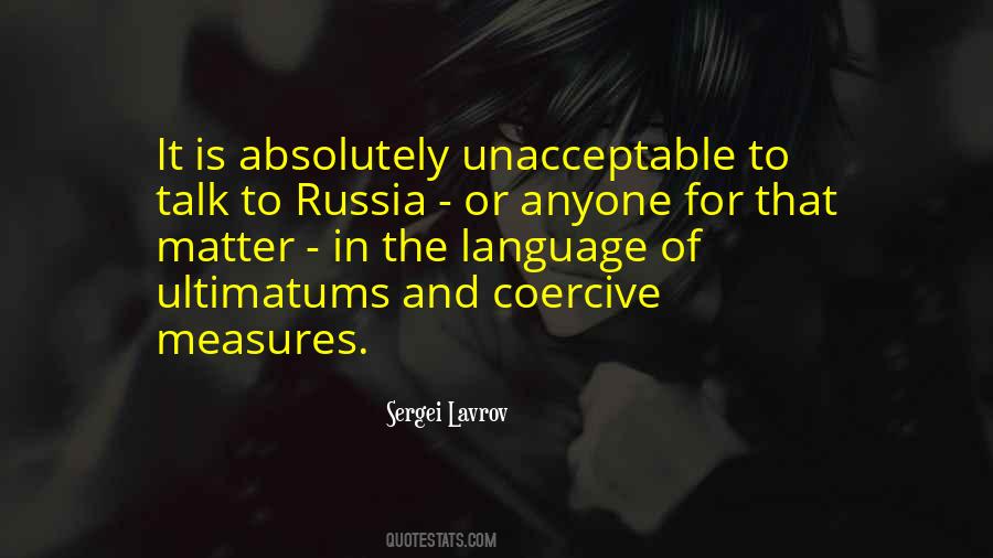 Sergei Lavrov Quotes #1679133