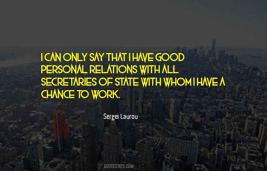 Sergei Lavrov Quotes #1849311